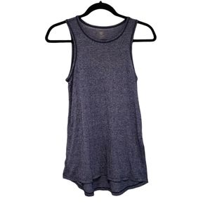 Gaiam Heathered Hi-Low Tank Top